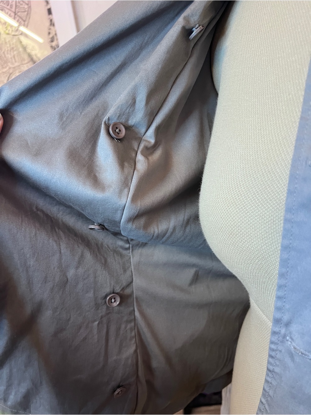 Light Gray Asymmetric Star Wars Her Universe Zip Women's Jacket - Picture 7 of 8
